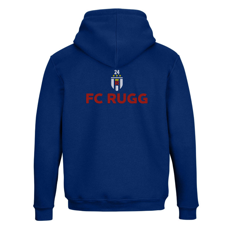 FC Rugg Hoodie with number personalized